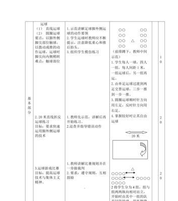 足球知识掌握技巧教案（提高足球技能的秘诀和技巧）