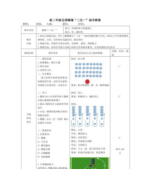 足球的基本技巧和原则（掌握关键技巧，提升足球水平）