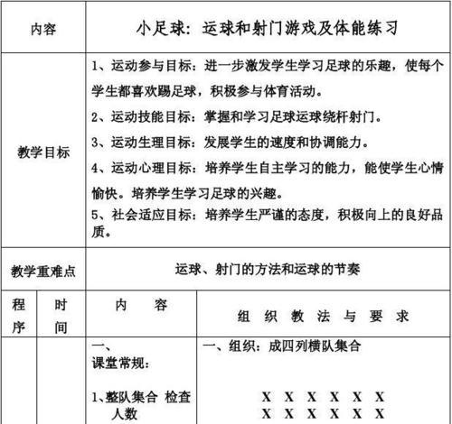 足球基础教学实用技巧（提高足球基本功，打造全面球员）