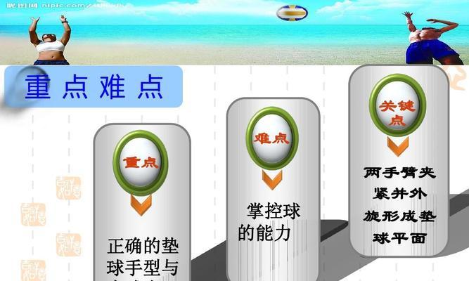 排球垫球动作要领（掌握正确的姿势与动作，提升垫球技术水平）