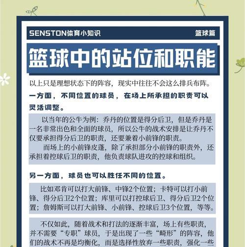 攻无不胜，技压群雄——足球篮球进攻技巧口诀（提升进攻效率，掌握致胜之道）